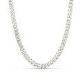 925 Sterling Silver Solid Miami Cuban Link Chain