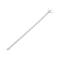 925 Sterling Silver CZ Tennis Bracelet