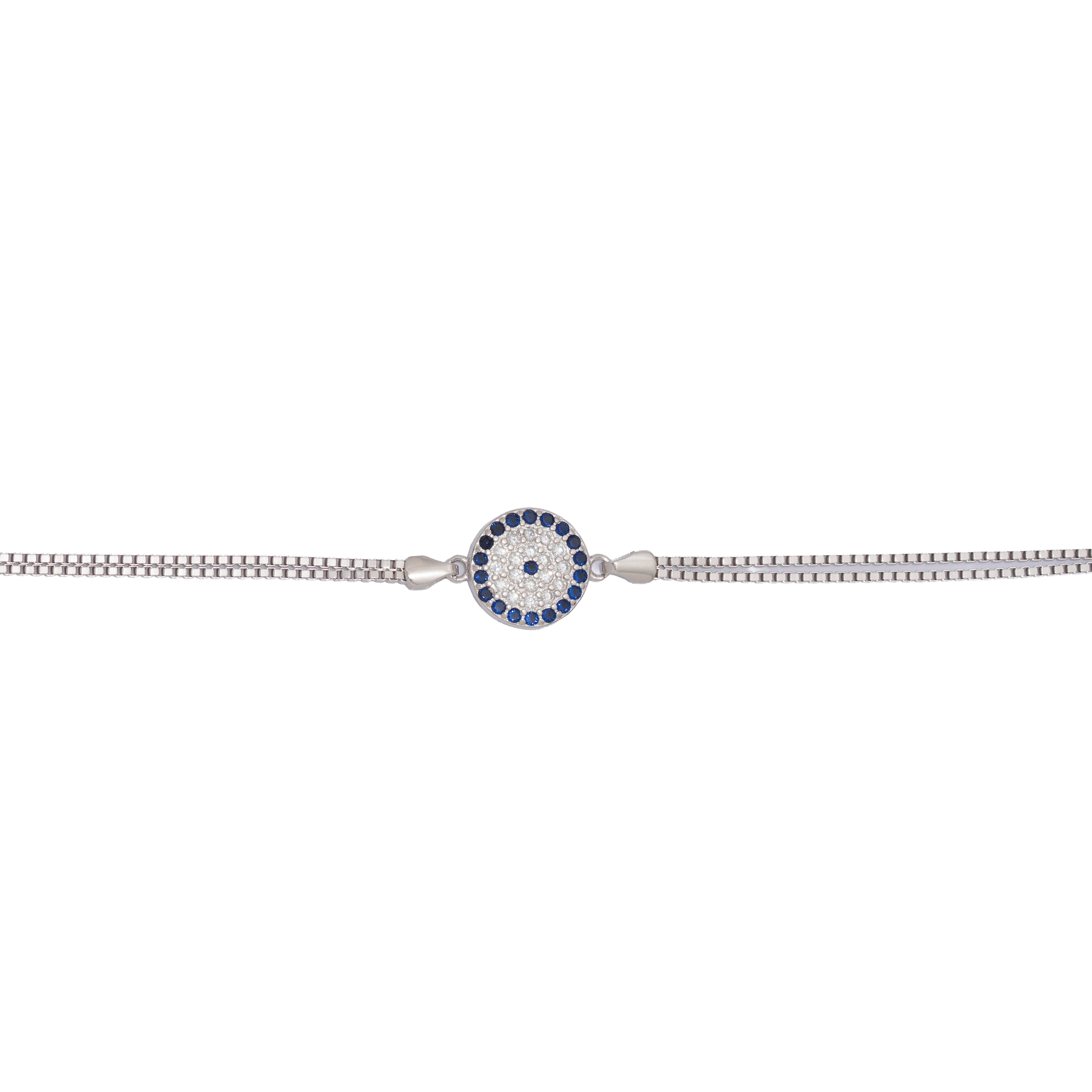 925 Sterling  Silver Evil Eye Bracelet
