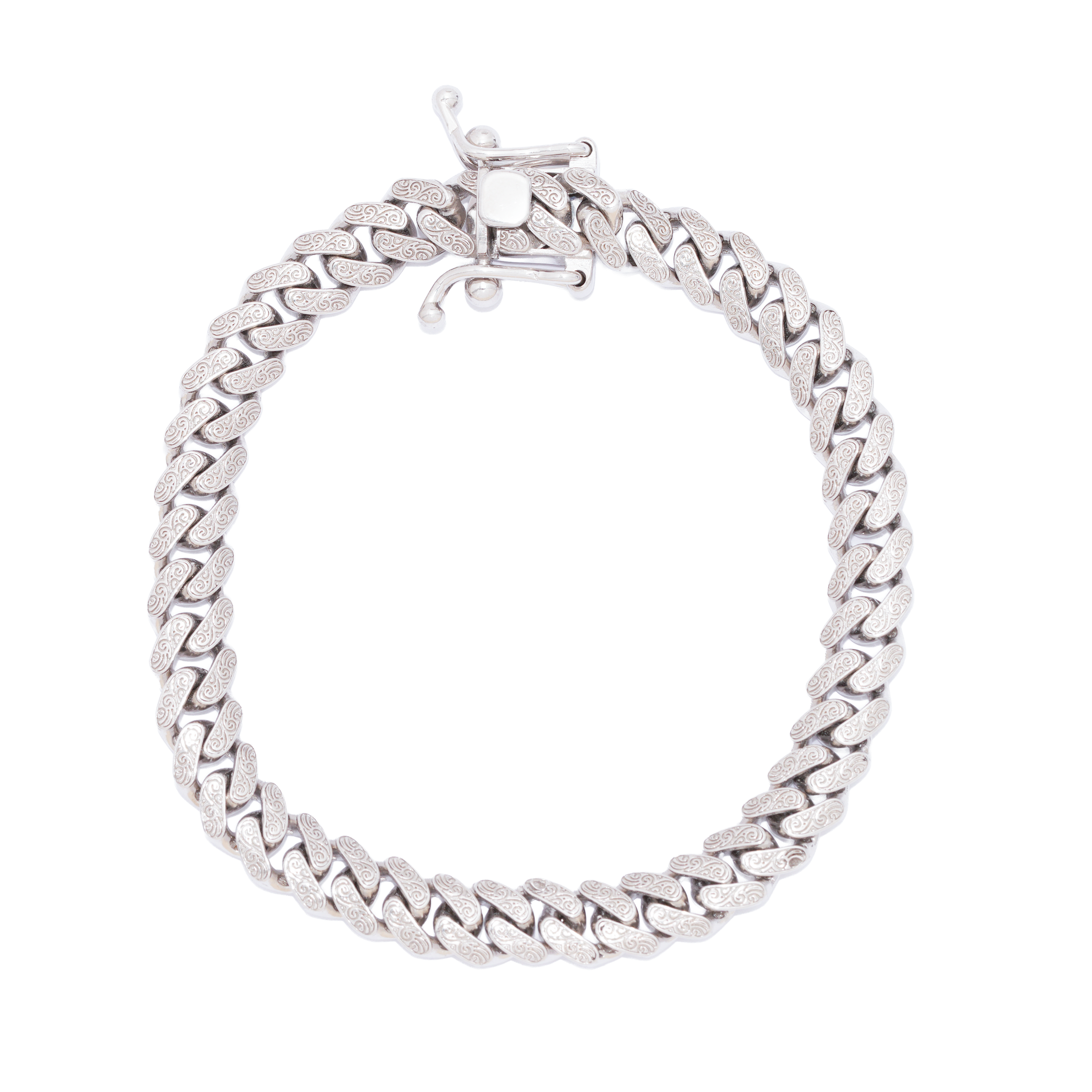 925 Sterling Silver Miami Cuban Link Bracelet
