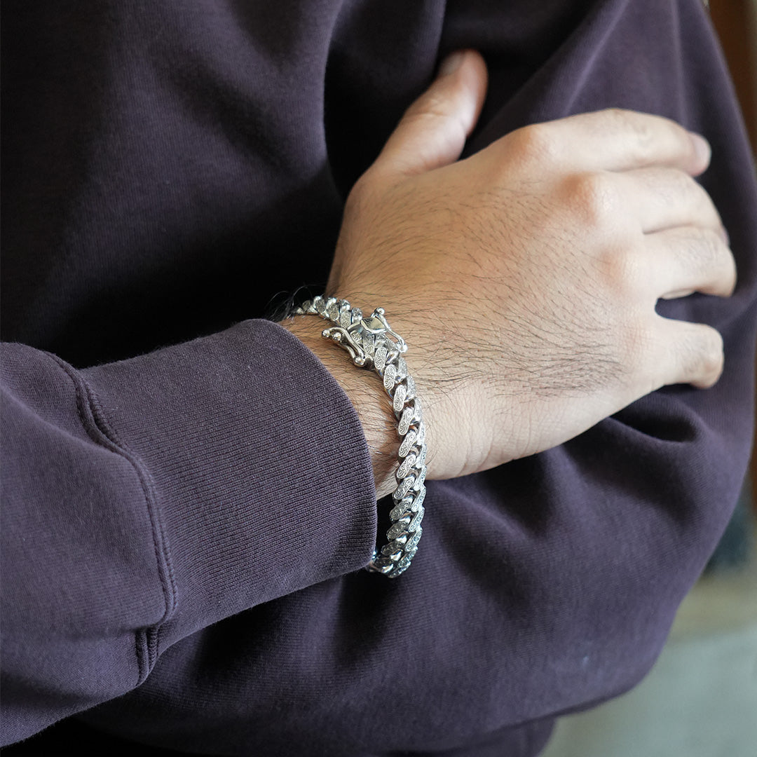 925 Sterling Silver Miami Cuban Link Bracelet