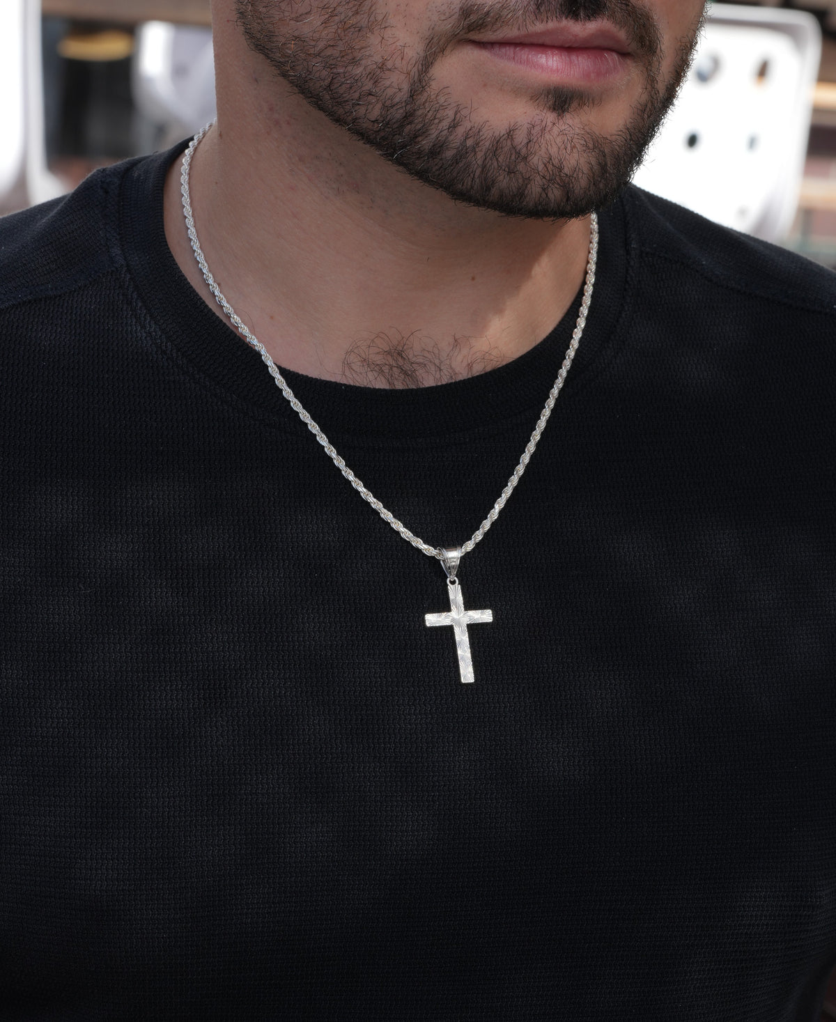 925 Sterling Silver Cross Pendant