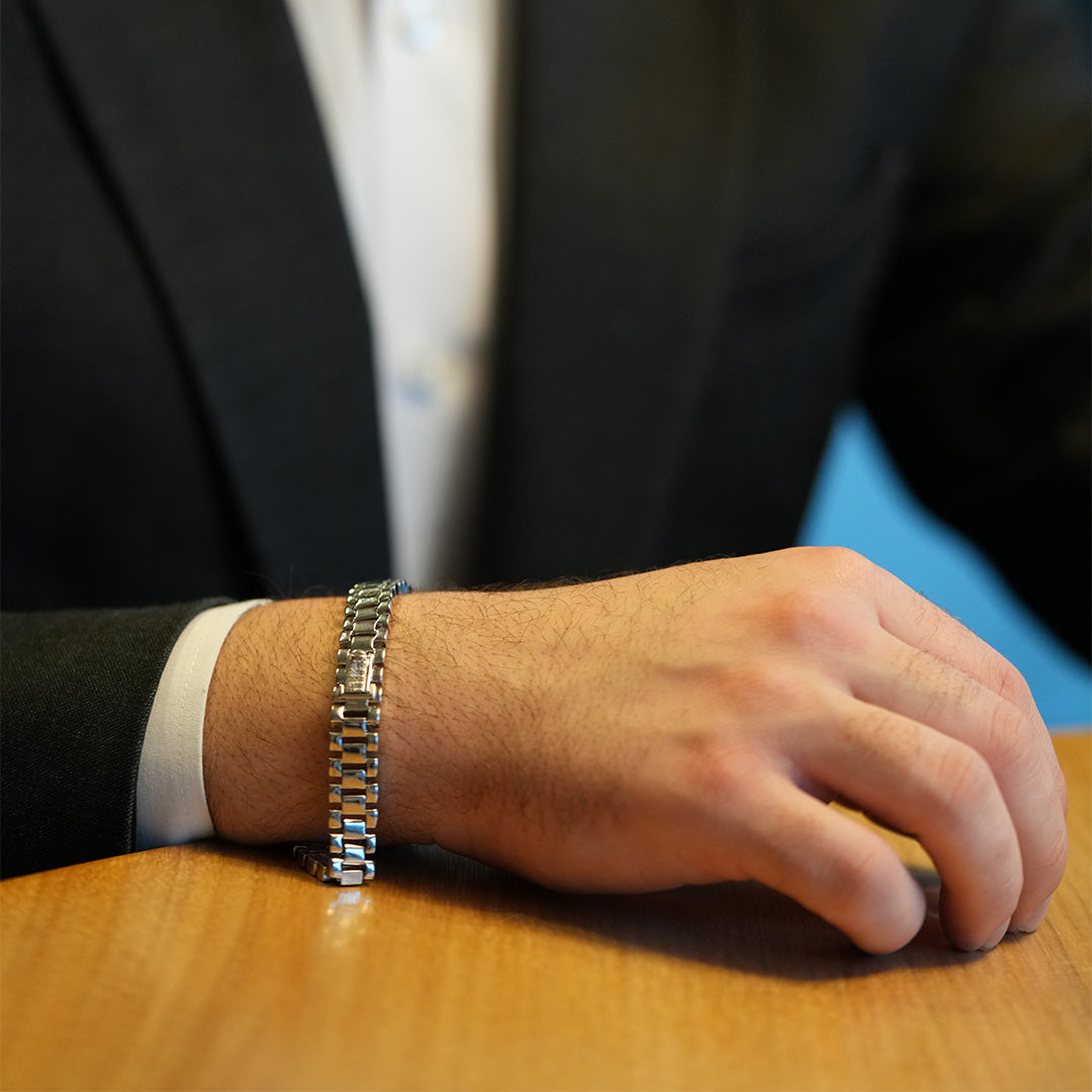 925 Sterling Silver Presidential Jubilee Bracelet