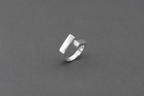 Open Bar Sterling Silver Ring