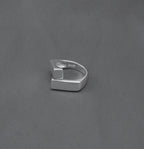 Open Bar Sterling Silver Ring