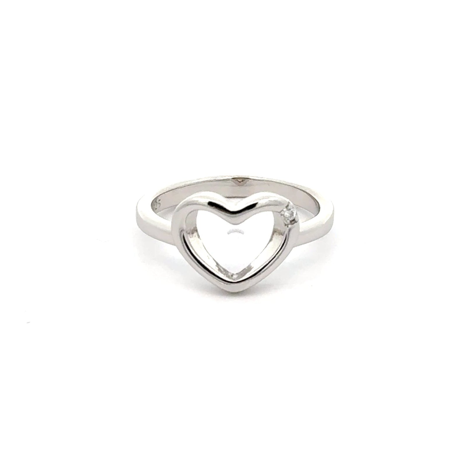 925 Sterling Silver Heart Ring
